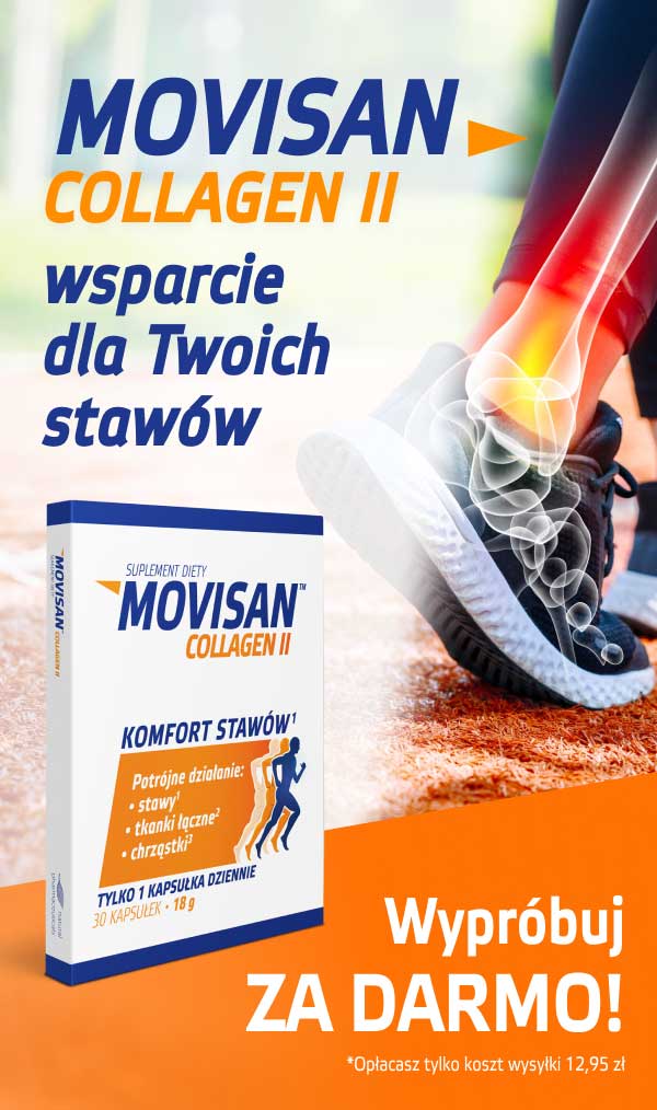 Movisan Collagen II > wsparcie dla Twoich stawów